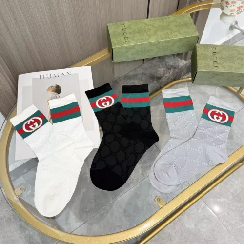 Gucci Socks #1378380 $32.00 USD, Wholesale Replica Gucci Socks