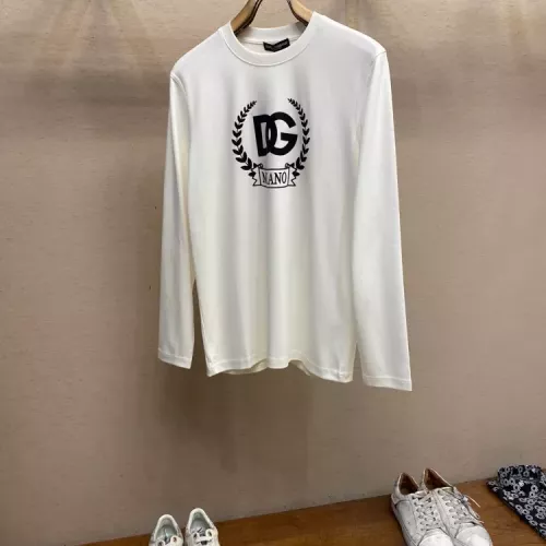 Dolce &amp; Gabbana D&amp;G T-Shirts Long Sleeved For Unisex #1378382 $42.00 USD, Wholesale Replica Dolce &amp; Gabbana D&amp;G T-Shirts