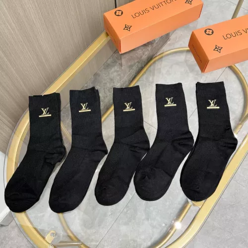 Louis Vuitton LV Socks #1378390 $36.00 USD, Wholesale Replica Louis Vuitton LV Socks