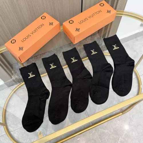Replica Louis Vuitton LV Socks #1378390 $36.00 USD for Wholesale