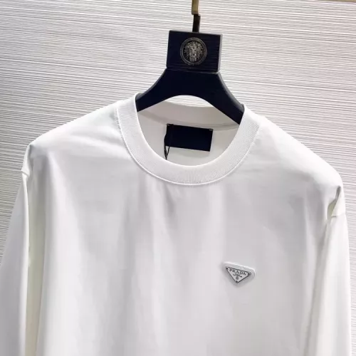 Replica Prada T-Shirts Long Sleeved For Unisex #1378400 $42.00 USD for Wholesale