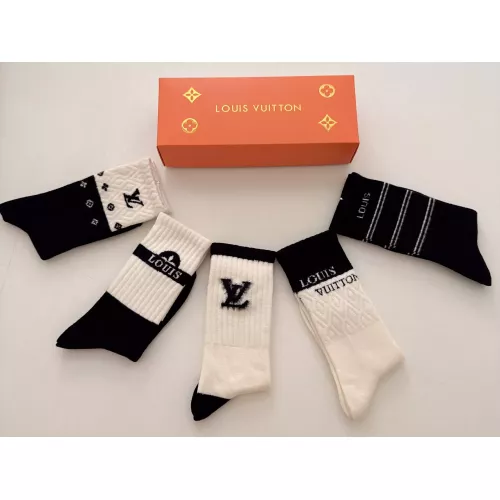 Replica Louis Vuitton LV Socks For Women #1378403 $29.00 USD for Wholesale