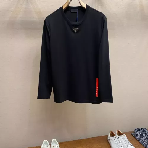 Prada T-Shirts Long Sleeved For Unisex #1378419 $45.00 USD, Wholesale Replica Prada T-Shirts