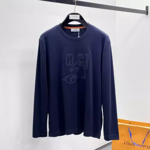 Hermes T-Shirts Long Sleeved For Men #1378430 $82.00 USD, Wholesale Replica Hermes T-Shirts