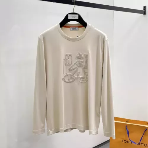 Hermes T-Shirts Long Sleeved For Men #1378431 $82.00 USD, Wholesale Replica Hermes T-Shirts