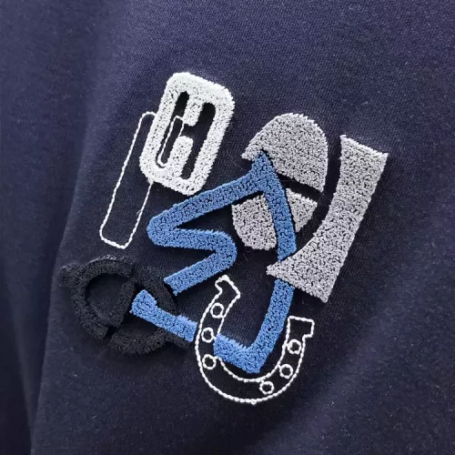 Replica Hermes T-Shirts Long Sleeved For Men #1378435 $82.00 USD for Wholesale