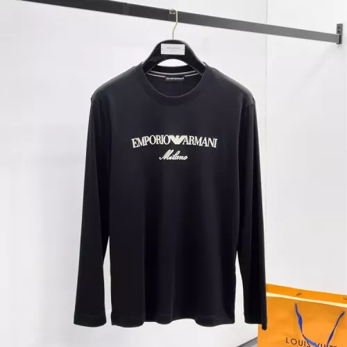 Armani T-Shirts Long Sleeved For Men #1378438 $82.00 USD, Wholesale Replica Armani T-Shirts
