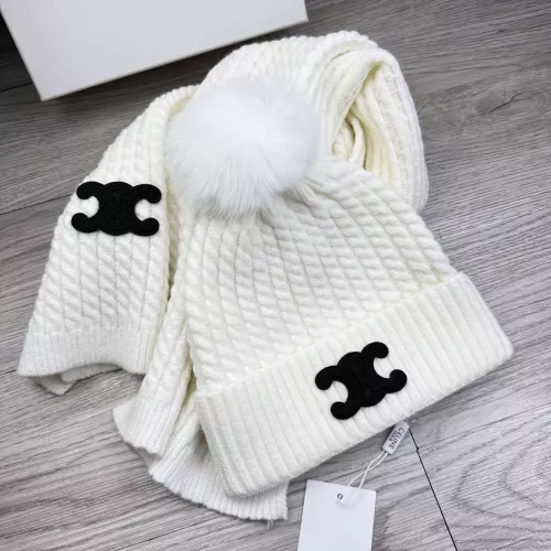 Replica Celine Hat and Scarf Set #1378458 $48.00 USD for Wholesale