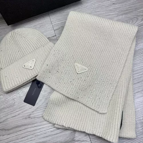 Replica Prada Hat and Scarf Set #1378467 $48.00 USD for Wholesale