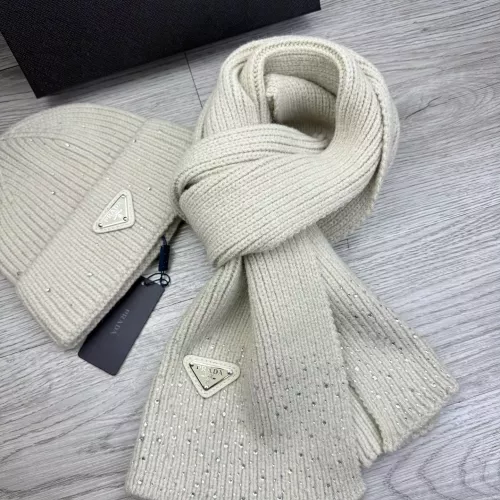 Replica Prada Hat and Scarf Set #1378467 $48.00 USD for Wholesale
