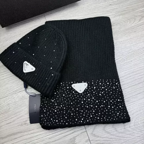 Prada Hat and Scarf Set #1378468 $48.00 USD, Wholesale Replica Prada Hat and Scarf and Glove Set