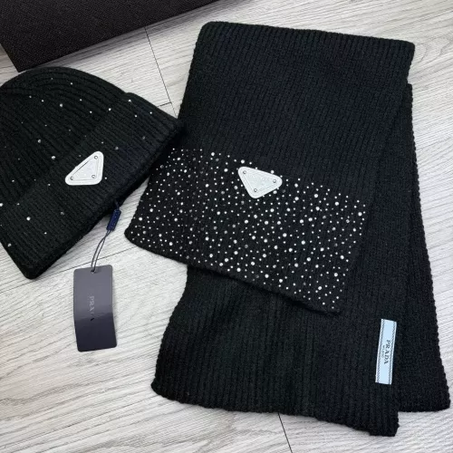 Replica Prada Hat and Scarf Set #1378468 $48.00 USD for Wholesale