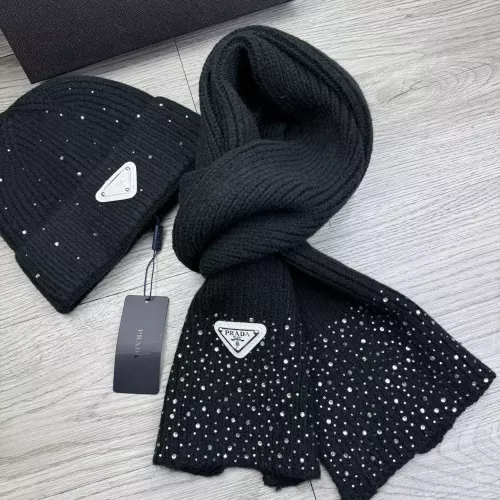 Replica Prada Hat and Scarf Set #1378468 $48.00 USD for Wholesale