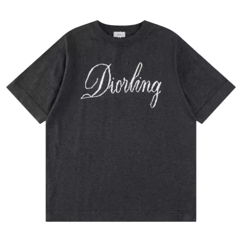 Christian Dior T-Shirts Short Sleeved For Unisex #1378495 $45.00 USD, Wholesale Replica Christian Dior T-Shirts
