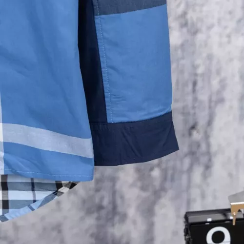 Replica Burberry Shirts Long Sleeved For Men #1378500 $56.00 USD for Wholesale