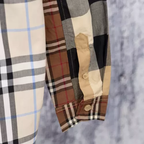 Replica Burberry Shirts Long Sleeved For Men #1378501 $56.00 USD for Wholesale