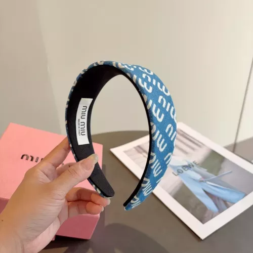 Replica MIU MIU Headband For Women #1378531 $27.00 USD for Wholesale