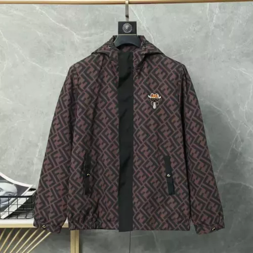 Fendi Jackets Long Sleeved For Men #1378639 $52.00 USD, Wholesale Replica Fendi Jackets