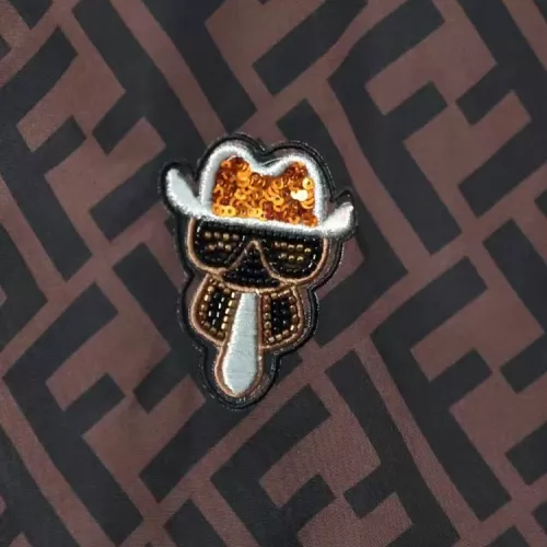 Replica Fendi Jackets Long Sleeved For Men #1378639 $52.00 USD for Wholesale