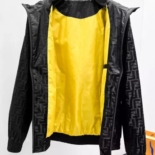 Replica Fendi Jackets Long Sleeved For Men #1378650 $132.00 USD for Wholesale