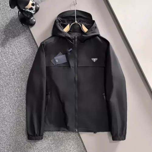 Prada Jackets Long Sleeved For Men #1378675 $85.00 USD, Wholesale Replica Prada Jackets