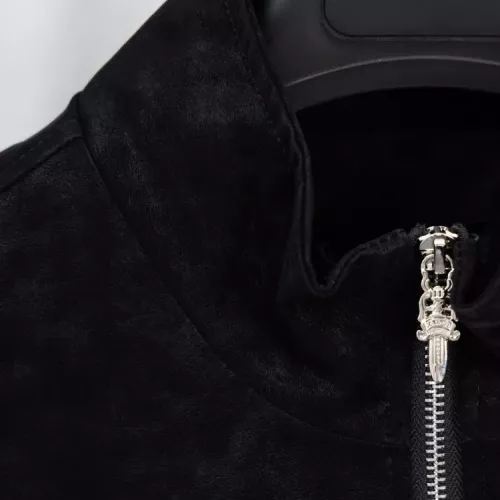 Replica Chrome Hearts Jackets Long Sleeved For Unisex #1378693 $88.00 USD for Wholesale