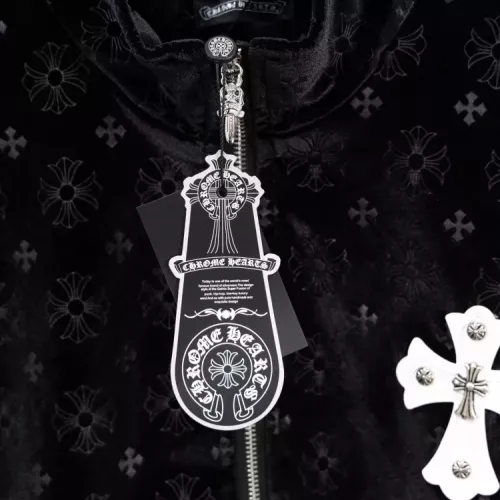 Replica Chrome Hearts Jackets Long Sleeved For Unisex #1378694 $88.00 USD for Wholesale