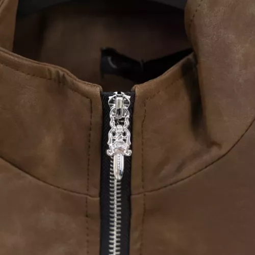 Replica Chrome Hearts Jackets Long Sleeved For Unisex #1378695 $88.00 USD for Wholesale