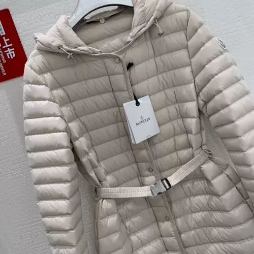 Replica Moncler Down Feather Coat Long Sleeved For Women #1378708 $162.00 USD for Wholesale