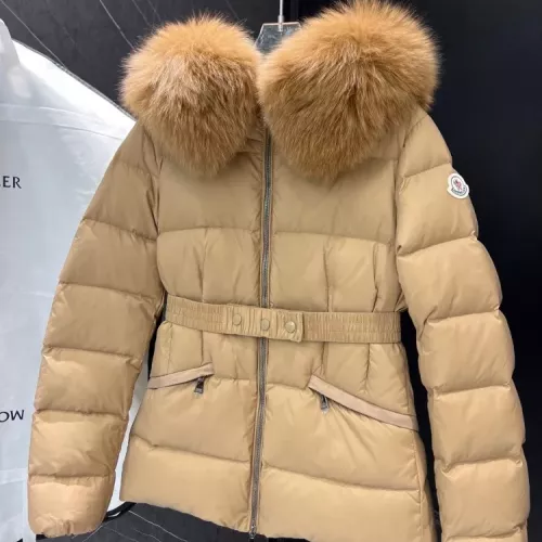 Moncler Down Feather Coat Long Sleeved For Women #1378727 $195.00 USD, Wholesale Replica Moncler Down Feather Coat
