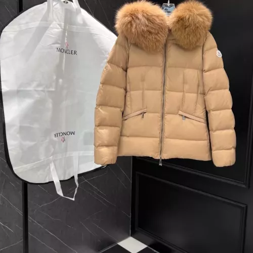 Replica Moncler Down Feather Coat Long Sleeved For Women #1378727 $195.00 USD for Wholesale