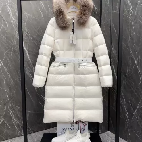 Moncler Down Feather Coat Long Sleeved For Women #1378731 $205.00 USD, Wholesale Replica Moncler Down Feather Coat