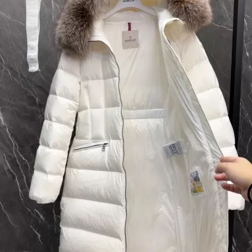 Replica Moncler Down Feather Coat Long Sleeved For Women #1378731 $205.00 USD for Wholesale
