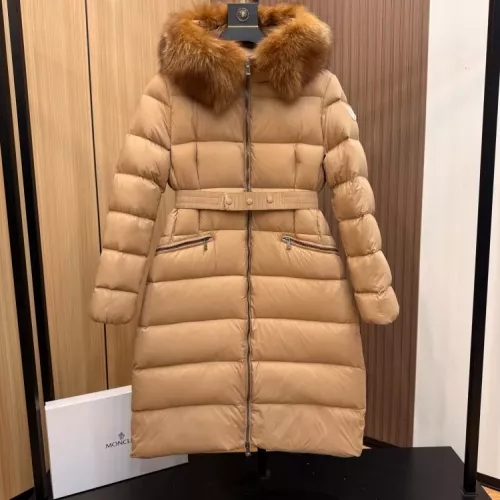 Moncler Down Feather Coat Long Sleeved For Women #1378732 $205.00 USD, Wholesale Replica Moncler Down Feather Coat