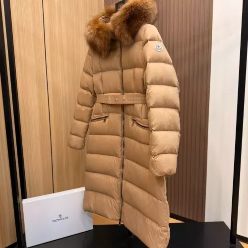 Replica Moncler Down Feather Coat Long Sleeved For Women #1378732 $205.00 USD for Wholesale