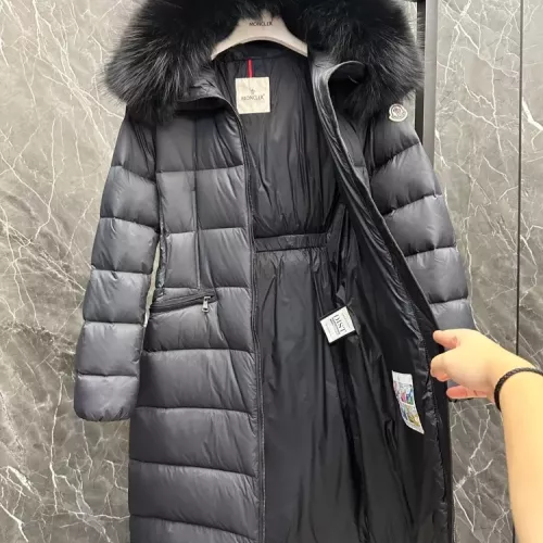 Replica Moncler Down Feather Coat Long Sleeved For Women #1378734 $205.00 USD for Wholesale