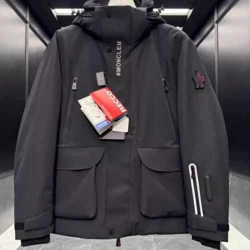 Moncler Down Feather Coat Long Sleeved For Men #1378773 $330.58 USD, Wholesale Replica Moncler Down Feather Coat