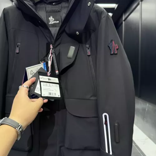 Replica Moncler Down Feather Coat Long Sleeved For Men #1378773 $330.58 USD for Wholesale