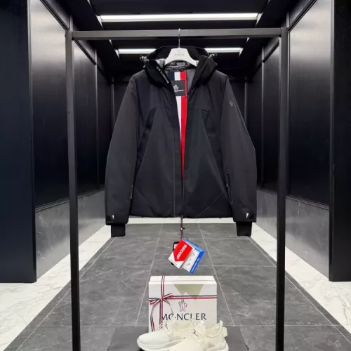 Replica Moncler Down Feather Coat Long Sleeved For Men #1378777 $330.58 USD for Wholesale