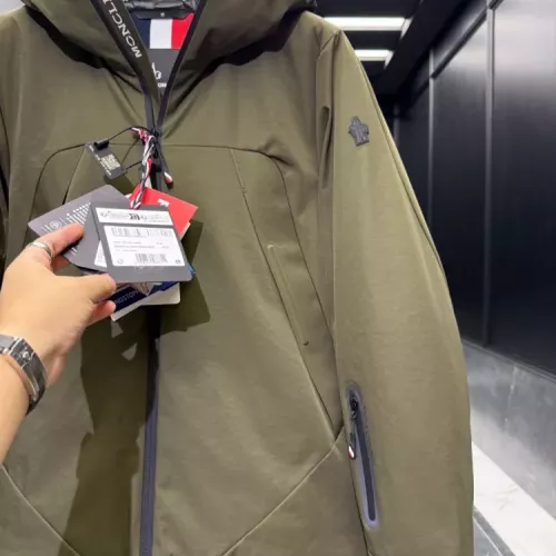 Replica Moncler Down Feather Coat Long Sleeved For Men #1378778 $330.58 USD for Wholesale