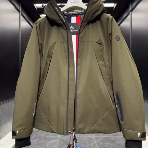 Replica Moncler Down Feather Coat Long Sleeved For Men #1378778 $330.58 USD for Wholesale