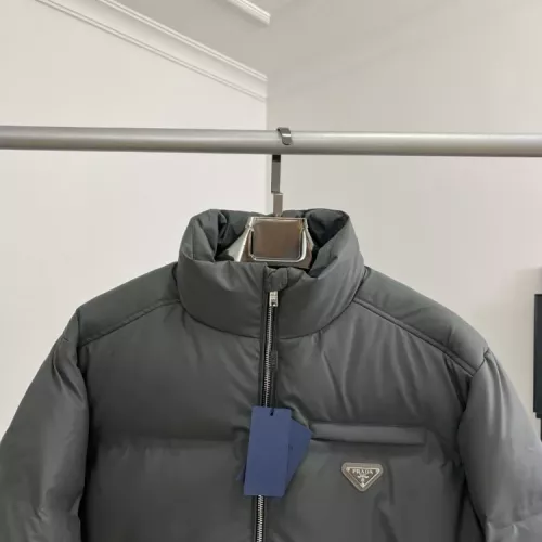 Replica Prada Down Feather Coat Long Sleeved For Men #1378781 $170.00 USD for Wholesale