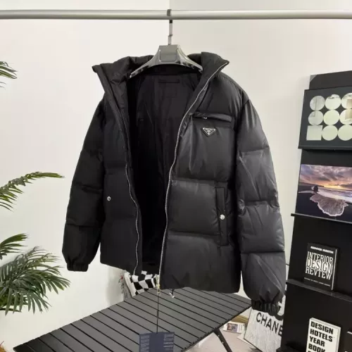 Replica Prada Down Feather Coat Long Sleeved For Men #1378782 $170.00 USD for Wholesale