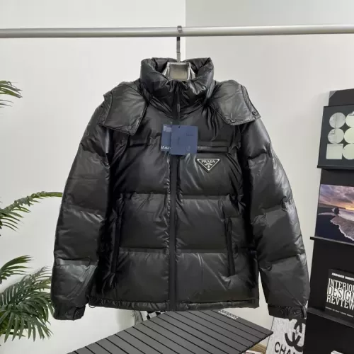 Prada Down Feather Coat Long Sleeved For Men #1378783 $170.00 USD, Wholesale Replica Prada Down Feather Coat