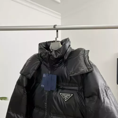 Replica Prada Down Feather Coat Long Sleeved For Men #1378783 $170.00 USD for Wholesale