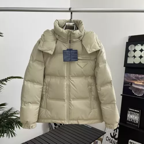 Prada Down Feather Coat Long Sleeved For Men #1378784 $170.00 USD, Wholesale Replica Prada Down Feather Coat