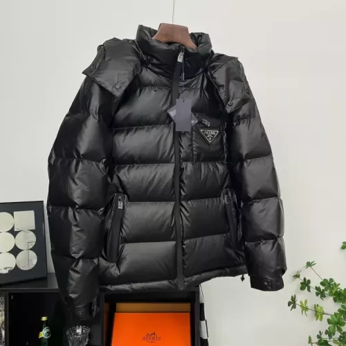 Replica Prada Down Feather Coat Long Sleeved For Men #1378790 $170.00 USD for Wholesale