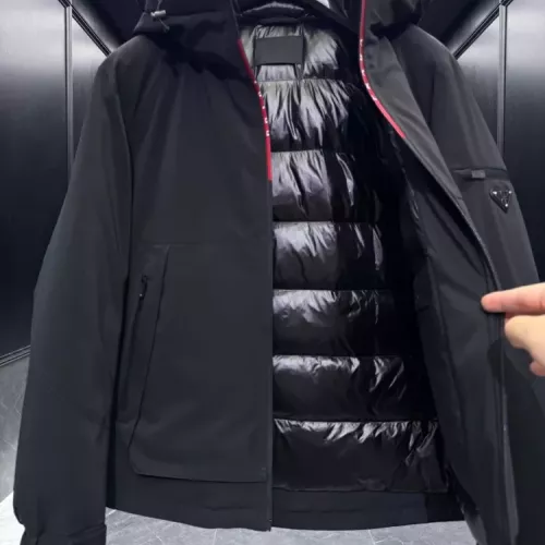 Replica Prada Down Feather Coat Long Sleeved For Men #1378792 $202.00 USD for Wholesale