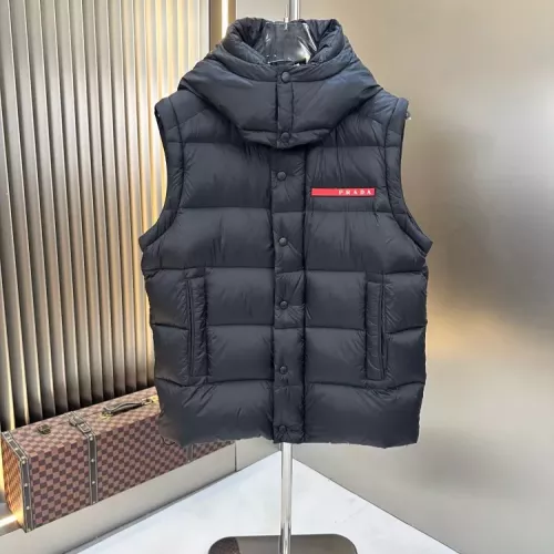 Replica Prada Down Feather Coat Long Sleeved For Men #1378802 $238.02 USD for Wholesale