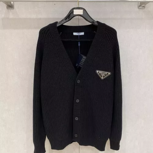 Prada Sweaters Long Sleeved For Men #1378837 $98.00 USD, Wholesale Replica Prada Sweaters